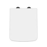 Hudson Reed Square Gloss White Soft Close Toilet Seat