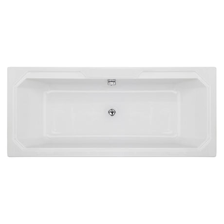 Art Deco Straight Shower Bath 1800 x 800mm