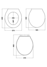 Toilet Seats Chancery Toilet Seat