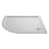 Slip Resistant Offset Quadrant Slimline Shower Tray Left Hand 1200 x 900mm