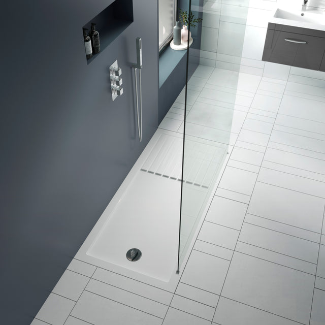 Rectangular Walk-In Slimline Shower Tray 1600 x 800mm