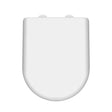 Hudson Reed D Shape Soft Close Gloss White Toilet Seat
