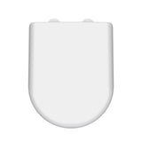 Hudson Reed D Shape Soft Close Gloss White Toilet Seat