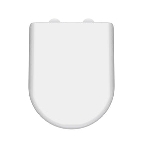 Hudson Reed D Shape Soft Close Gloss White Toilet Seat