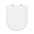 Toilet Seats Luxury D Shaped Top Fix Soft Close Toilet Seat