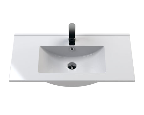 Hudson Reed Juno 800mm Floor Standing 2 Door Vanity Unit with Basin