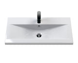 Hudson Reed Urban 800mm Wall Hung 2 Drawer Vanity Unit with Mid-Edge Basin