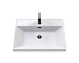 Lille 600mm Wall Hung 2-Drawer Vanity with Basin - 1 Tap Hole