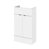 Fusion Fitted Floor Standing 2 Door Vanity Unit Compact 500mm