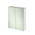 Fusion Fitted Wall Hung 2 Door Mirror Unit (50/50) 600mm