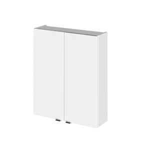 Hudson Reed Fusion 500mm 2 Door Gloss White Wall Hung Cabinet With Handles