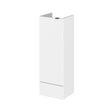 Hudson Reed Fusion 300mm 1 Door Gloss White Compact Floor Standing Base Unit With Handles