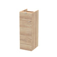 Hudson Reed Fusion 300mm 1 Door Drawer Bleached Oak Floor Standing Cabinet With Handles