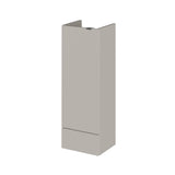 Hudson Reed Fusion 300mm 1 Door Pebble Grey Compact Floor Standing Base Unit With Handles