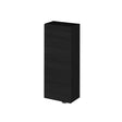 Hudson Reed Fusion 300mm 1 Door Charcoal Black Wall Hung Cabinet With Handles