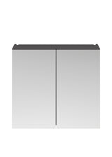 Fusion Fitted Wall Hung 2 Door Mirror Unit (50/50) 800mm