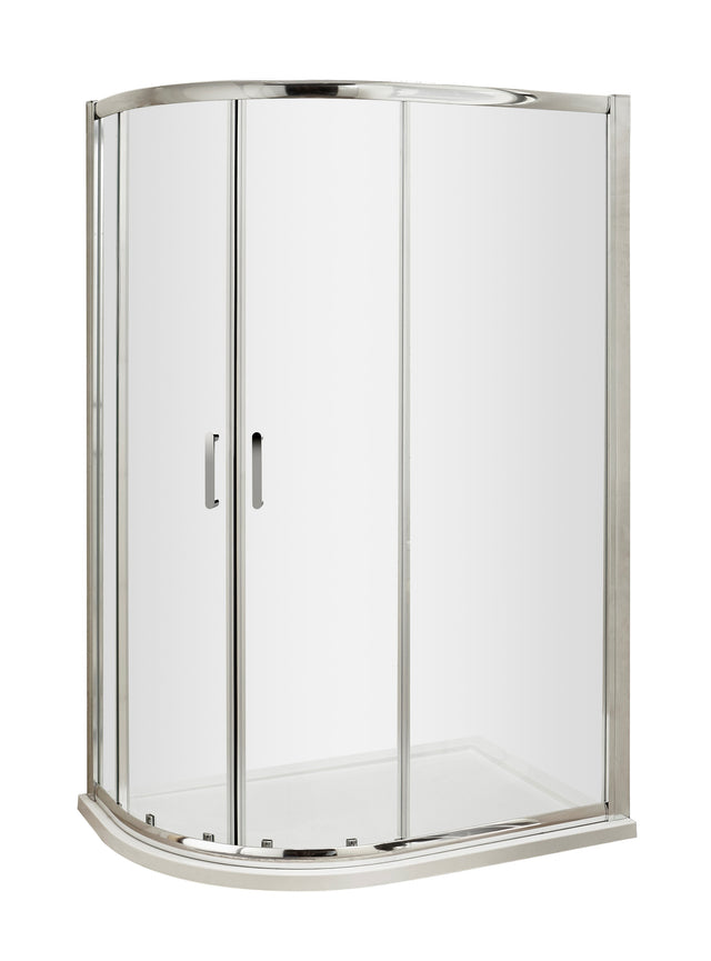 Hudson Reed Pacific 1200 x 900mm Offset Quadrant Shower Enclosure
