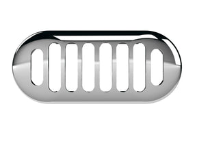 Hudson Reed Chancery Chrome Overflow Cover - Chrome