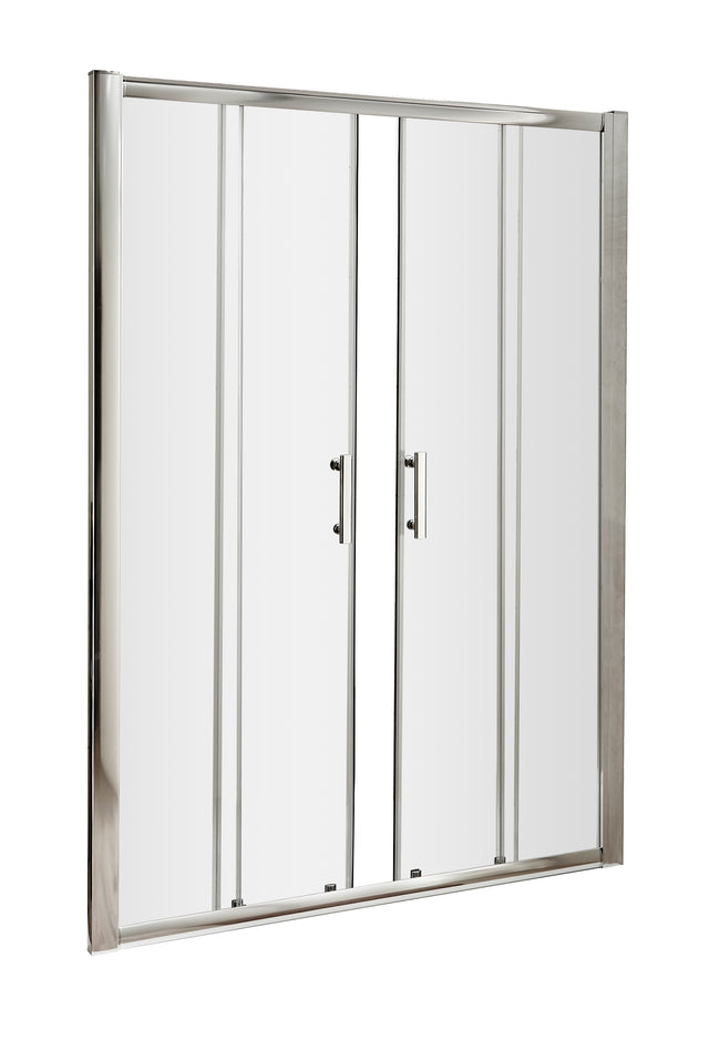 Pacific 1400mm Double Sliding Door 6mm Glass