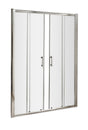 Pacific 1700mm Double Sliding Door 6mm Glass