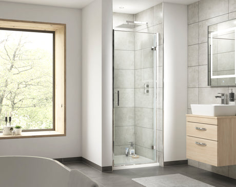Pacific 700mm Hinged Door Enclosure 6mm Glass