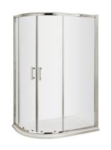 Pacific 1200 x 800mm Offset Quadrant Enclosure 6mm Glass