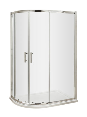 Pacific 1200 x 800mm Offset Quadrant Enclosure 6mm Glass