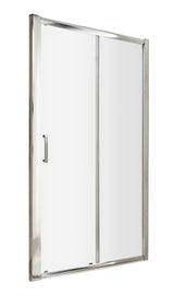 Hudson Reed Pacific 1400mm Single Sliding Shower Door Including Handle
