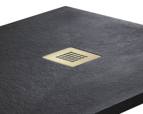 125 x 125 Brass Stainless Steel Grille