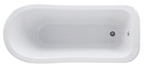 Hudson Reed 1500mm Freestanding Bath With Pride Legs