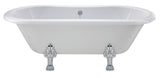 Hudson Reed 1690mm Freestanding Bath With Pride Legs