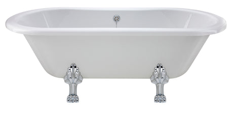 Hudson Reed 1690mm Freestanding Bath With Pride Legs