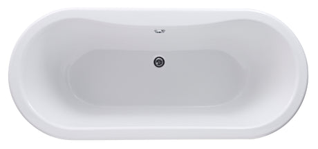 Hudson Reed 1690mm Freestanding Bath With Corbel Legs