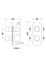 Round Valves Twin Valve