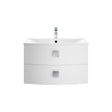 Hudson Reed Sarenna 700mm Wall Hung 2 Drawer Vanity Unit with Basin