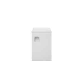 Hudson Reed Sarenna 305mm 1 Door Moon White Wall Hung Cabinet With Handles