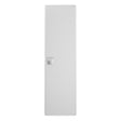 Hudson Reed Sarenna 350mm 1 Door Moon White Wall Hung Tall Cabinet With Handles