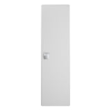 Hudson Reed Sarenna 350mm 1 Door Moon White Wall Hung Tall Cabinet With Handles