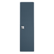 Hudson Reed Sarenna 350mm 1 Door Mineral Blue Wall Hung Tall Cabinet With Handles