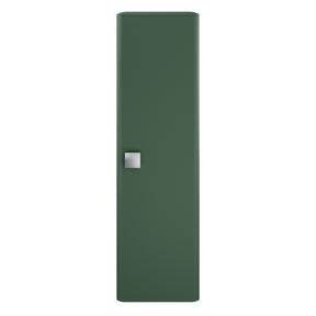 Hudson Reed Sarenna 350mm 1 Door Hunter Green Wall Hung Tall Cabinet With Handles