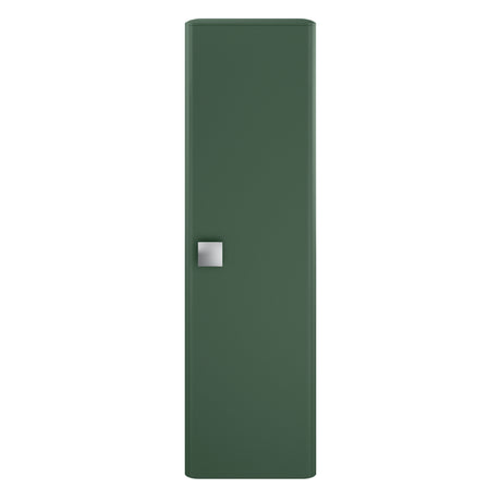 Hudson Reed Sarenna 350mm 1 Door Hunter Green Wall Hung Tall Cabinet With Handles