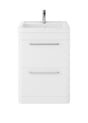 Hudson Reed Solar 600mm Floor Standing Vanity Unit With Ceramic Basin
