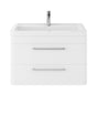 Hudson Reed Solar 800mm Wall Hung Vanity Unit With Ceramic Basin