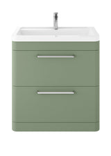 Hudson Reed Solar 800mm Floor Standing 2-Drawer Vanity Unit With Ceramic Basin