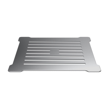 Square Shower Waste With Chrome Top