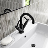 Tec Lever Mono Basin Mixer Matt Black