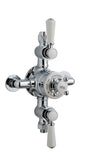 White Topaz Triple Thermostatic Shower Valve