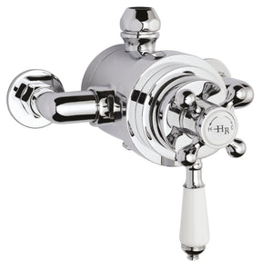 White Topaz Exposed Dual Shower Valve