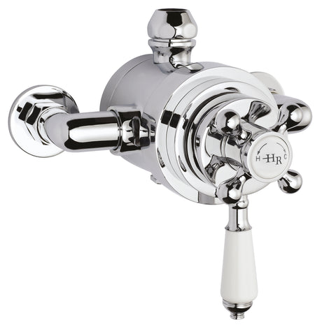 White Topaz Exposed Dual Shower Valve