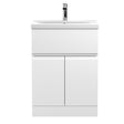 Hudson Reed Urban 600mm Floor Standing 2 Door 1 Drawer Vanity Unit with Basin